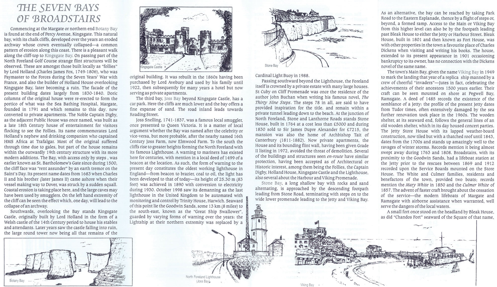Broadstairs Society leaflet